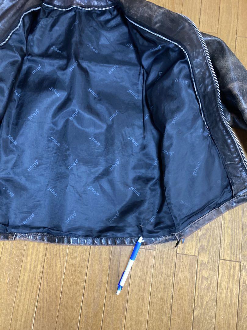 値下 SCHOTT　schott ショット　141　ライダース　レザージャケット