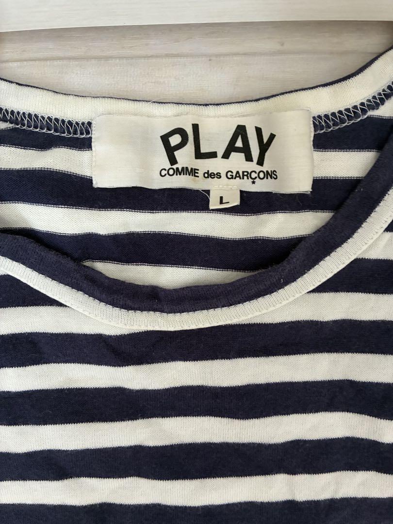 PLAY COMME des GARÇONS ストライプ L
