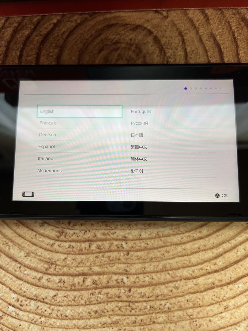 Nintendo Switch ニンテンドースイッチ本体　ネオン⑥