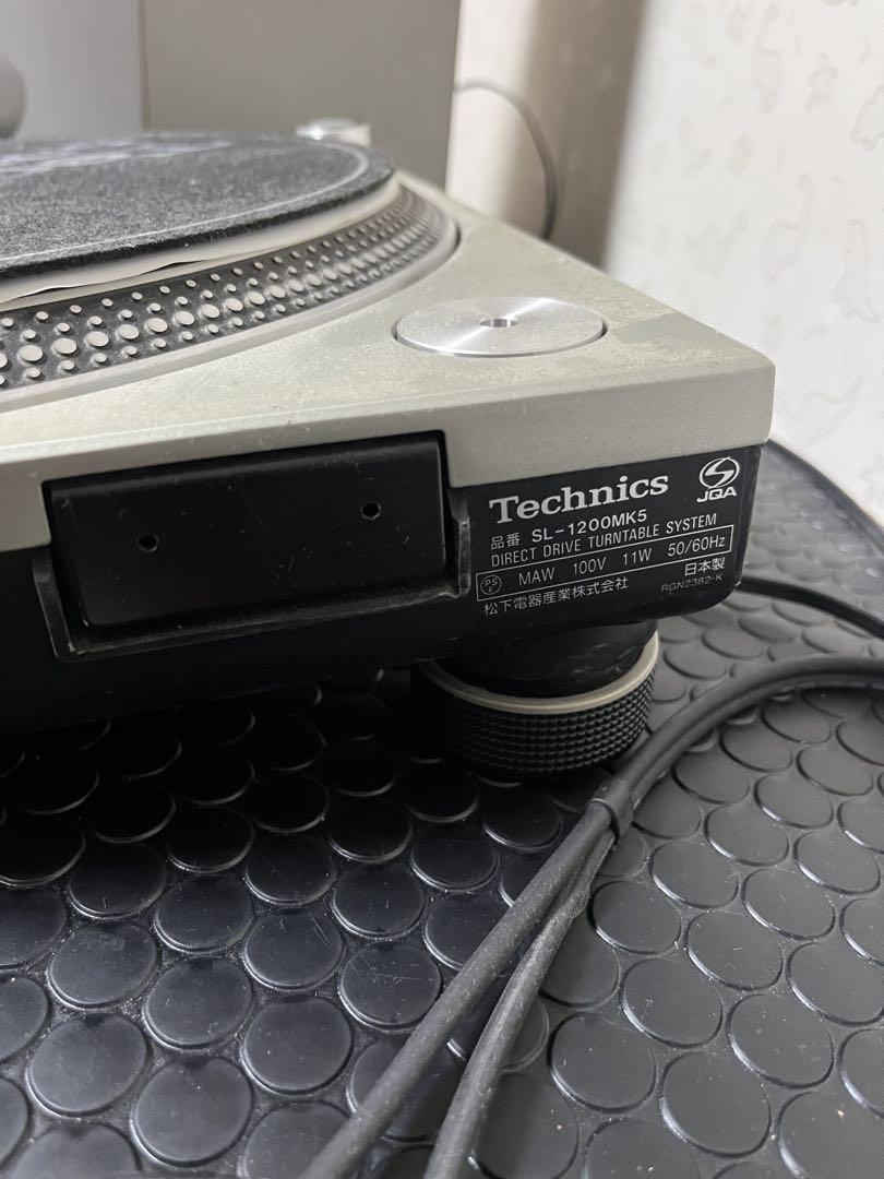 technics sl-1200 mk5 2台セット 3/20まで】Technics SL1200 mk5 2台 ターンテーブル Technics SL