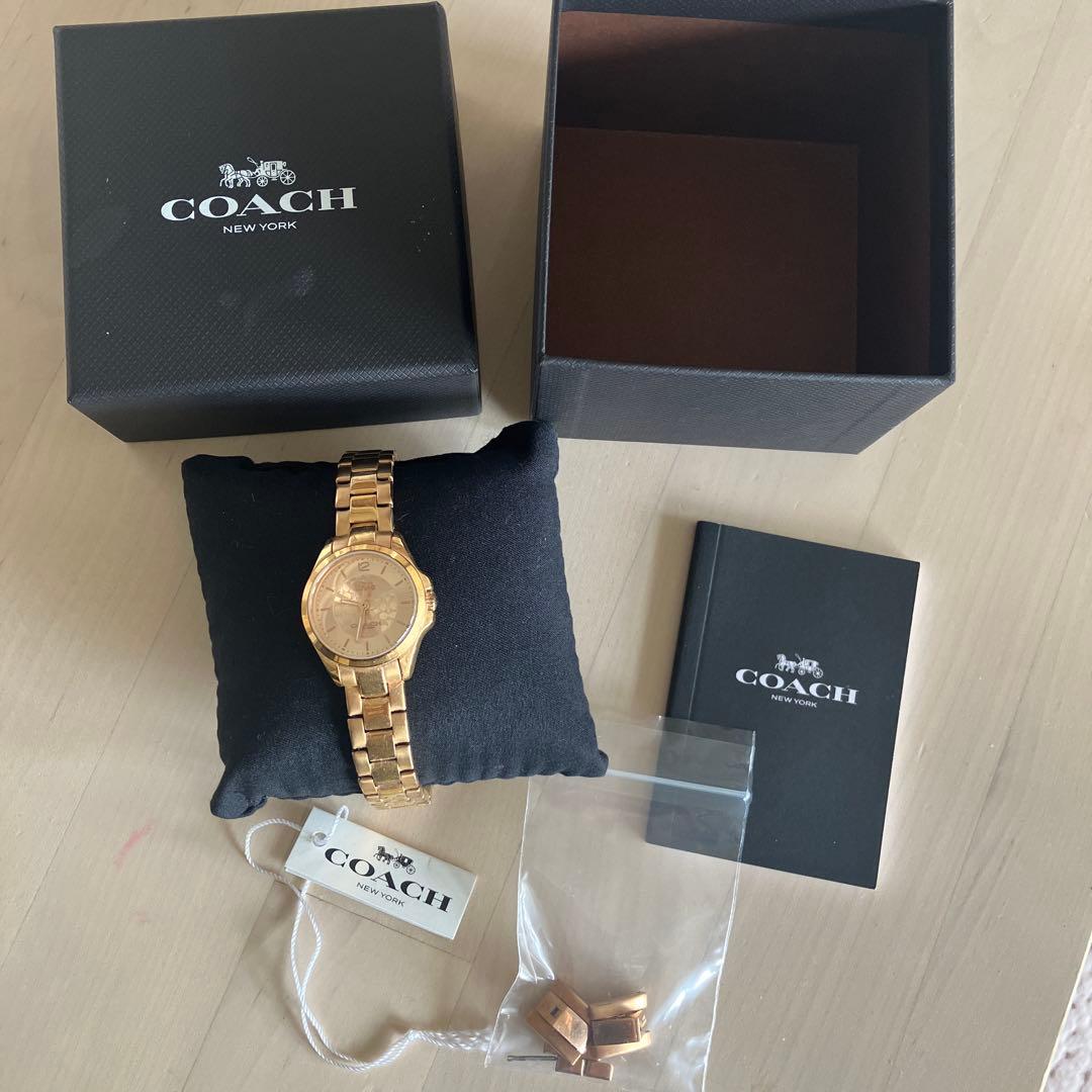 coach 腕時計　ローズピンク
