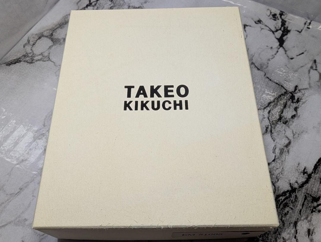 TAKEO KIKUCHI 二つ折り財布 ブラック