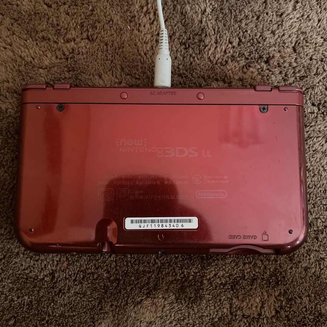 任天堂 3ds LL メタリックレッド