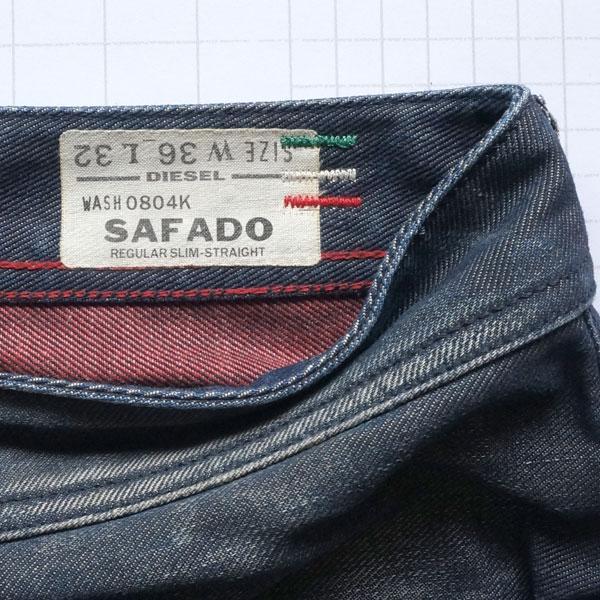 Diesel ディーゼル SAFADO 0804K jeans デニム ジーンズ