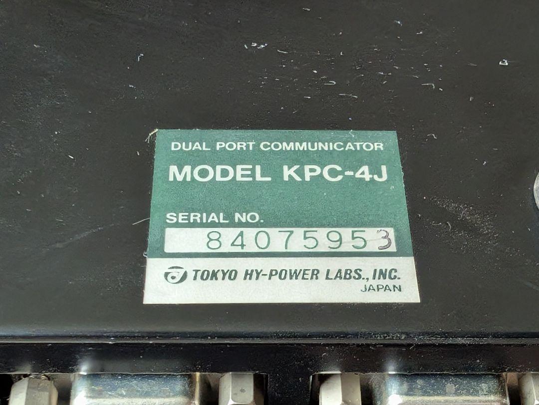 東京ハイパワー KPC-4J 2ポートTNC パケット通信 東京ハイパワー KPC-4J 2ポートTNC パケット通信 - メルカリ