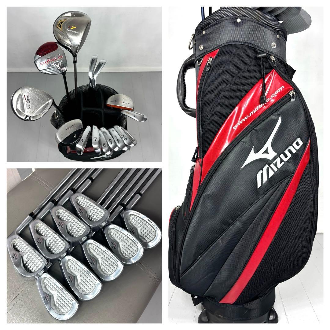 本格派 メンズゴルフクラブ 14本 フルセット ツアーステージ ブリヂストン