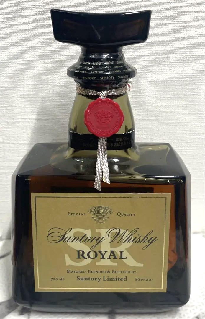 未開封　SR  サントリー ウイスキー　720ML 未開封 SR ROYAL サントリー ウイスキー 720ML 未開封 箱付き