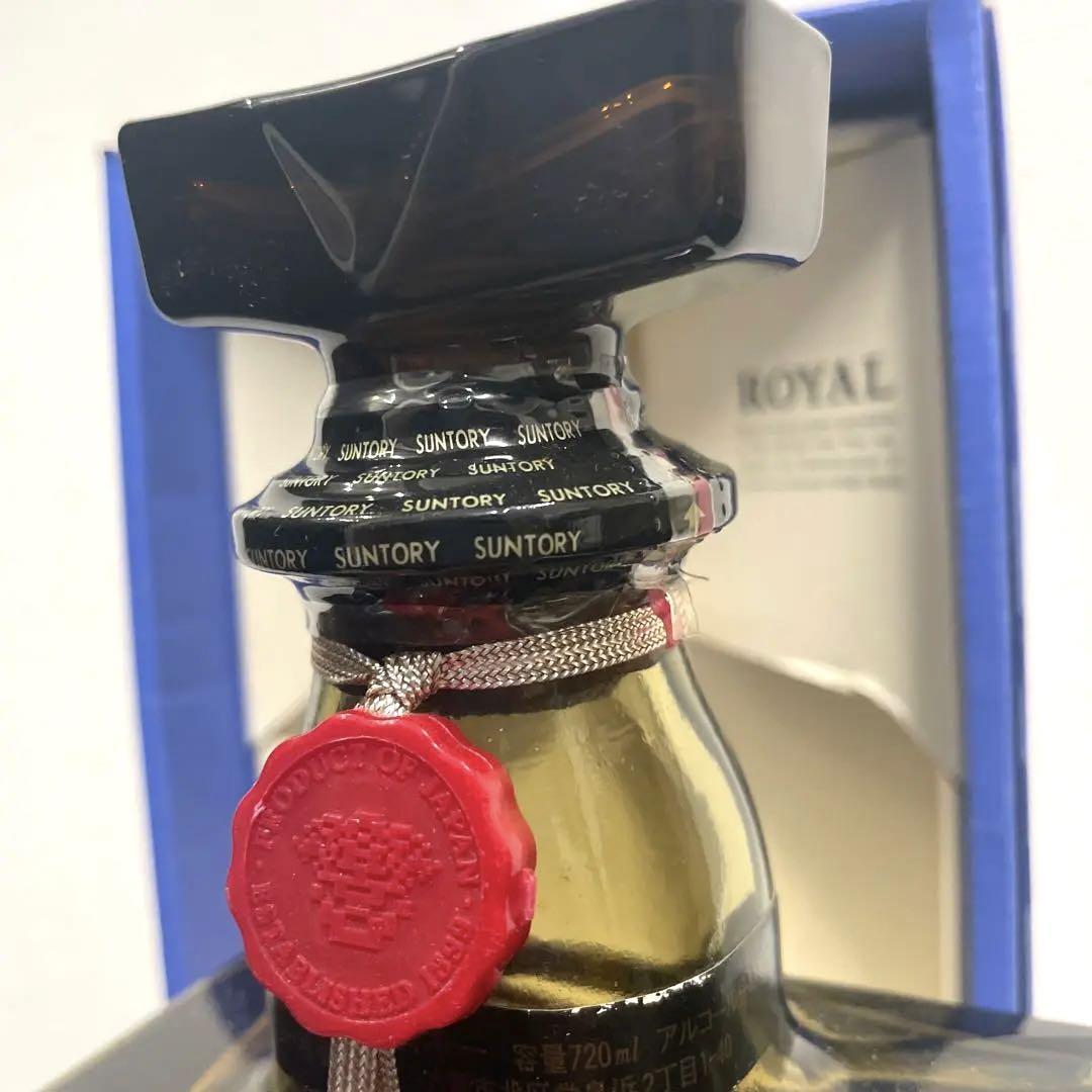 未開封 SR ROYAL サントリー ウイスキー 720ML 未開封 箱付き
