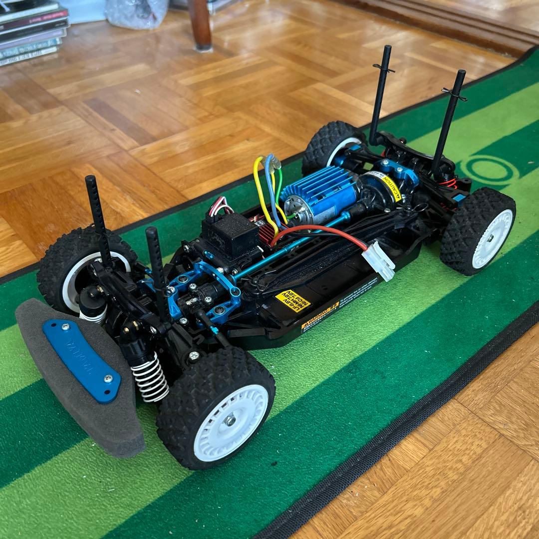 タミヤTT-02ラリー仕様(オプション多数)フルセット - メルカリ