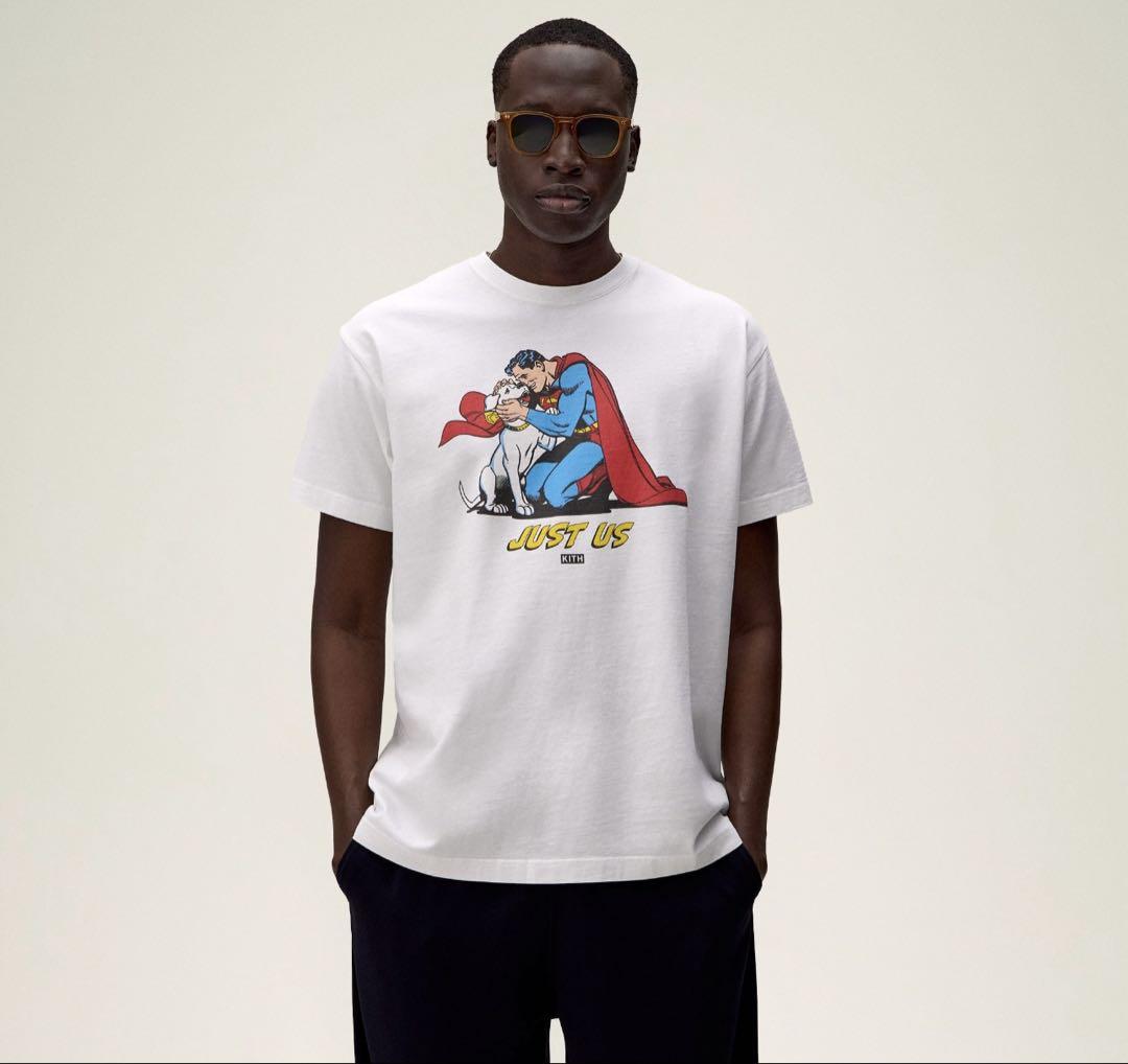 KITH キス Superman スーパーマン Just Us Vintage Tシャツ Kith superman Just us vintage tee Lサイズ - メルカリ