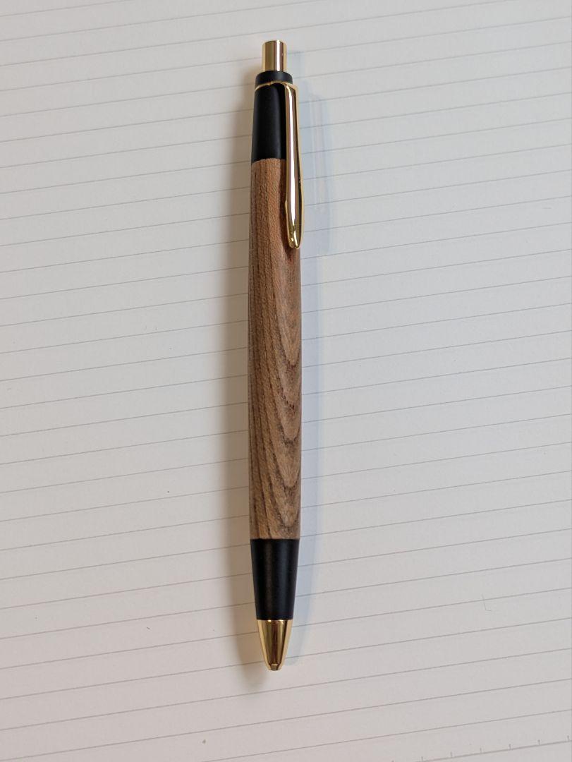 野原工芸　旧型　欅　シャープペンシル