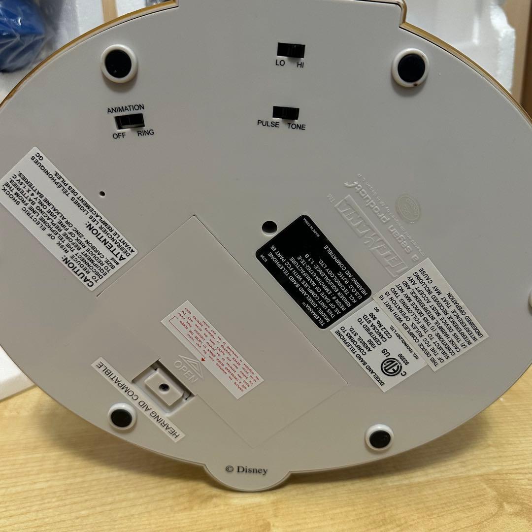 ディズニー ディキシーランド テレフォン 電話機 ミッキー