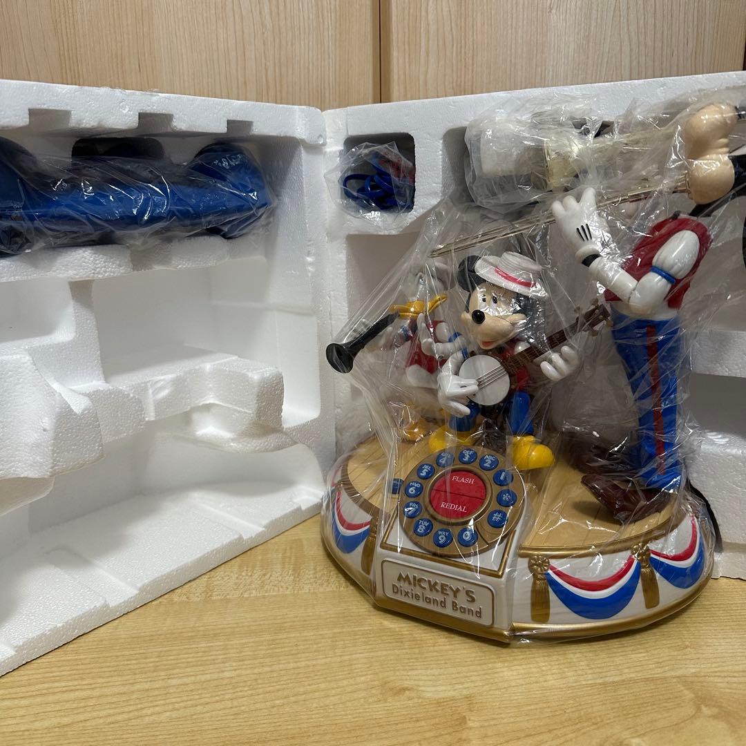 ディズニー ディキシーランド テレフォン 電話機 ミッキー ドナルド 動作確認済 ディズニー ディキシーランド テレフォン 電話機 ミッキー