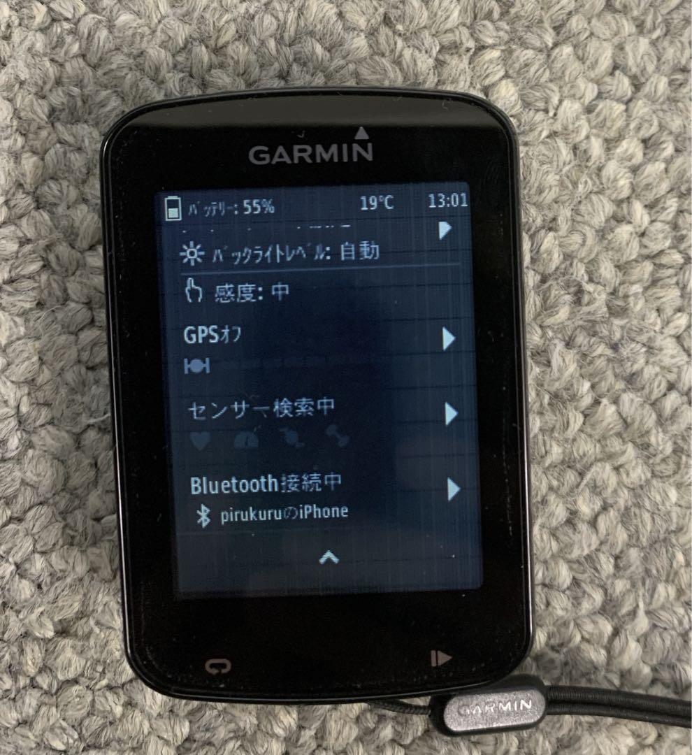 GARMIN EDGE820J 本体  シリコンケース  アウトフロントマウント