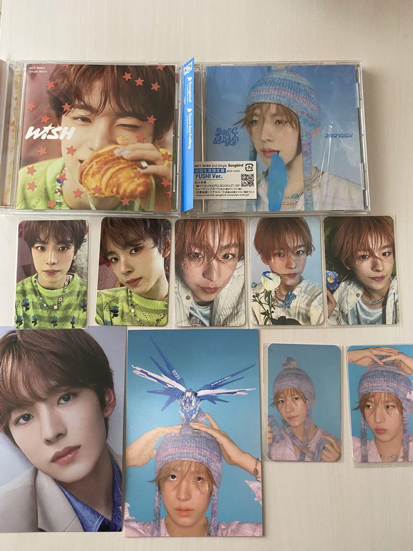 NCT WISH ユウシ トレカ セット NCT WISH CD ユウシ初回限定版トレカセット