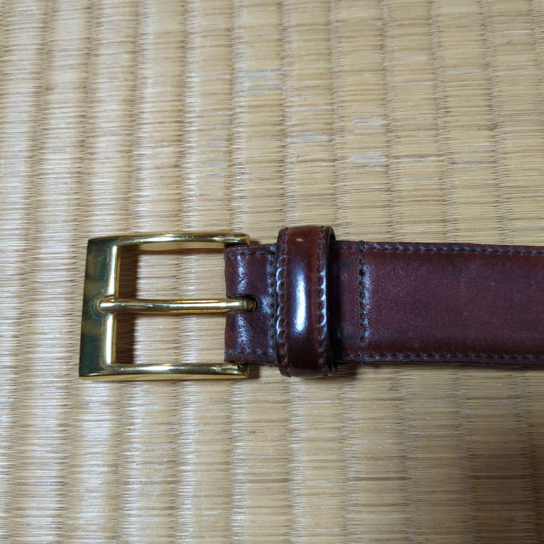 コードバン シルバーバックル ドレスベルト | Brooks Brothers