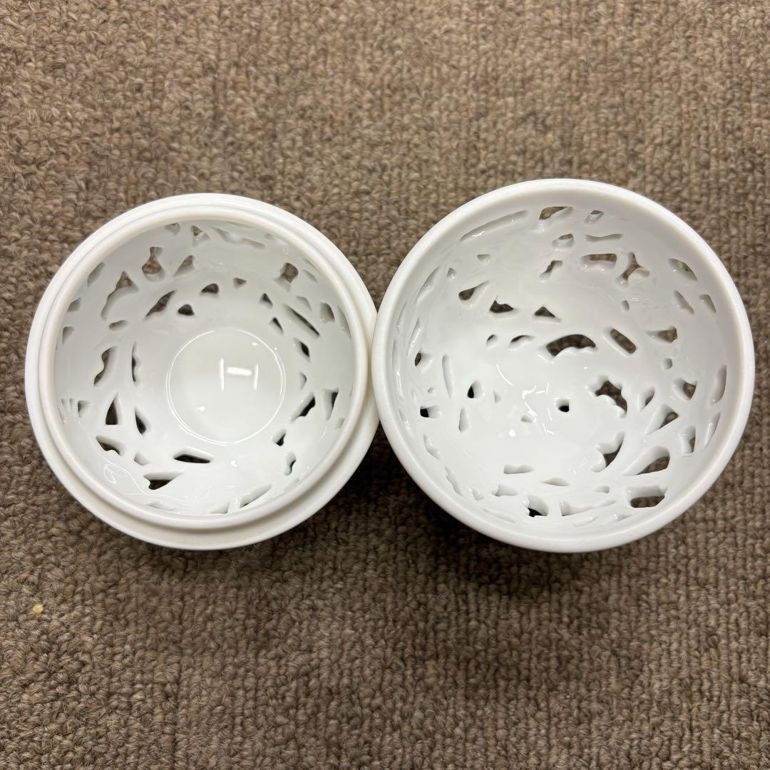HEREND ヘレンド ファンタジー 透かし ボンボン入れ ボンボニエール 小物