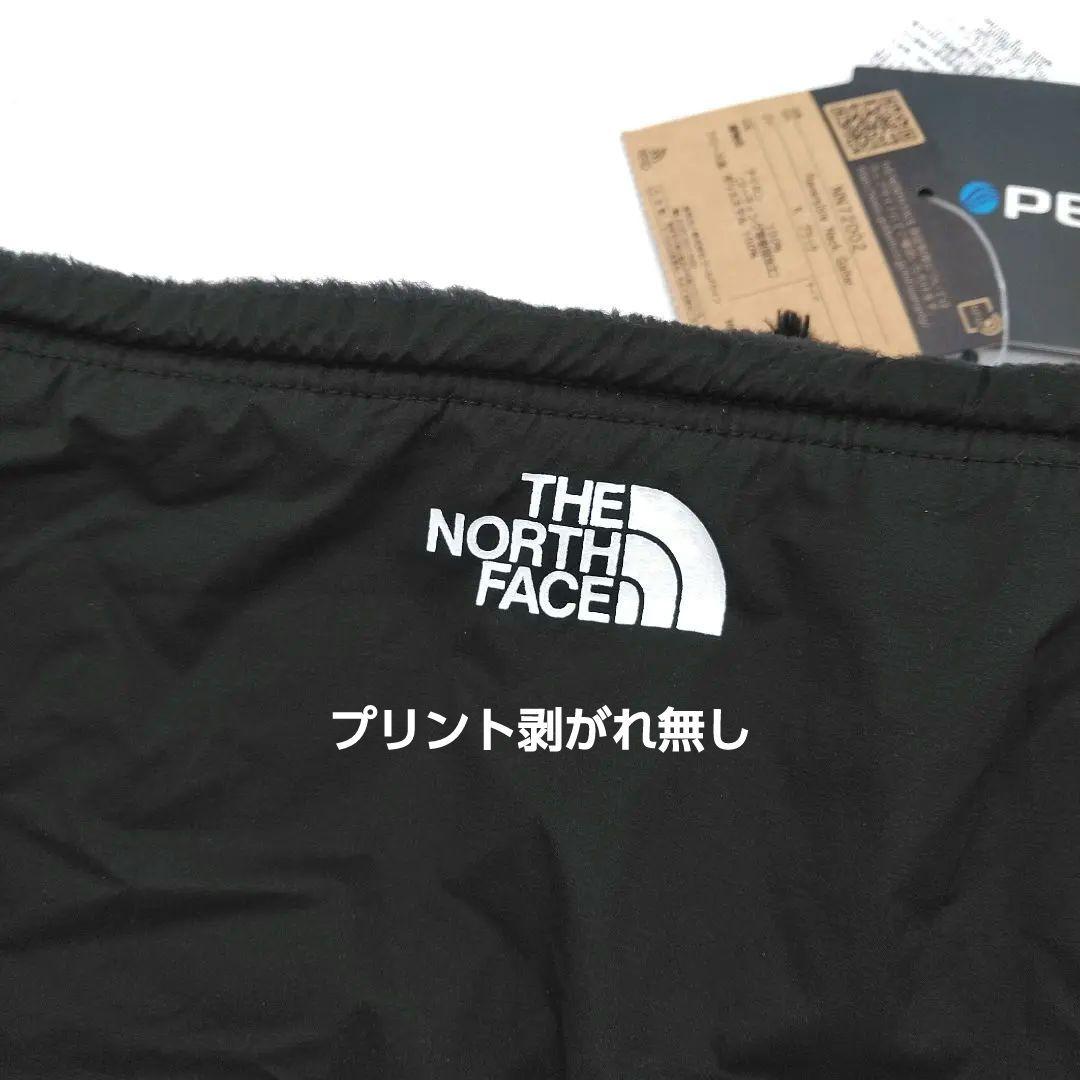 新品　ノースフェイス　リバーシブル　ネックゲイター　防風　保温　マフラー　黒