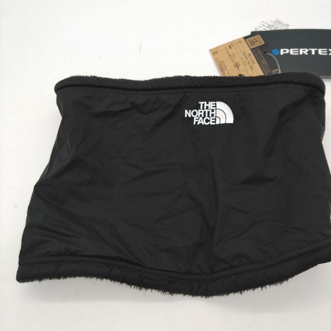 新品　ノースフェイス　リバーシブル　ネックゲイター　防風　保温　マフラー　黒