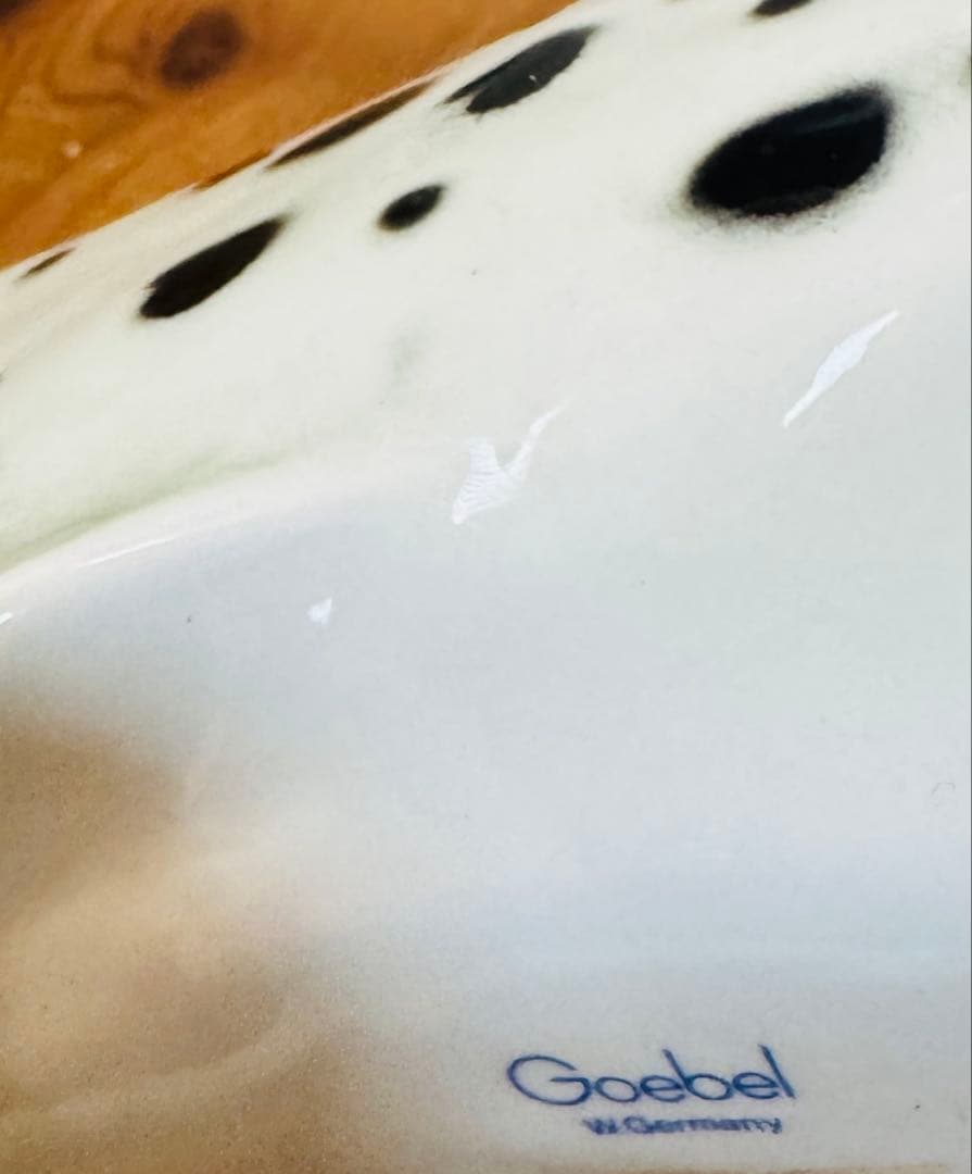 Goebel ゲーベル ダルメシアン陶器置物 犬の置物 陶器人形 ドイツ目立った傷や汚れなし NEXPOTALLINN_EU