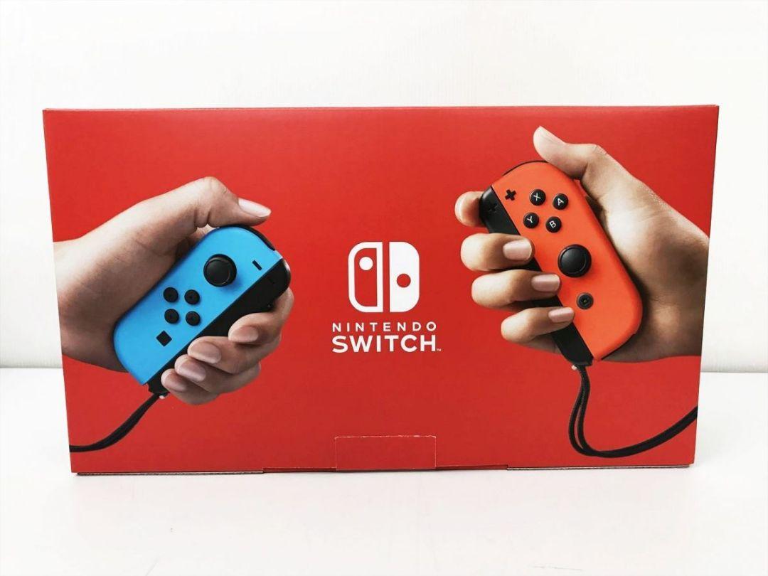 新品】 Nintendo Switch 本体 ネオンブルー / ネオンレッド - メルカリ