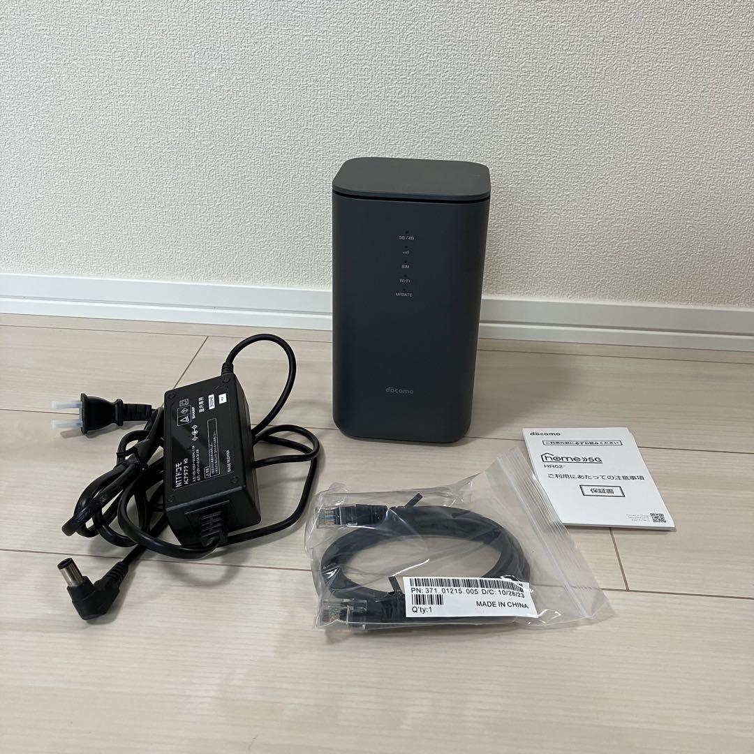 ルーター・ネットワーク機器 docomo home5G HR02