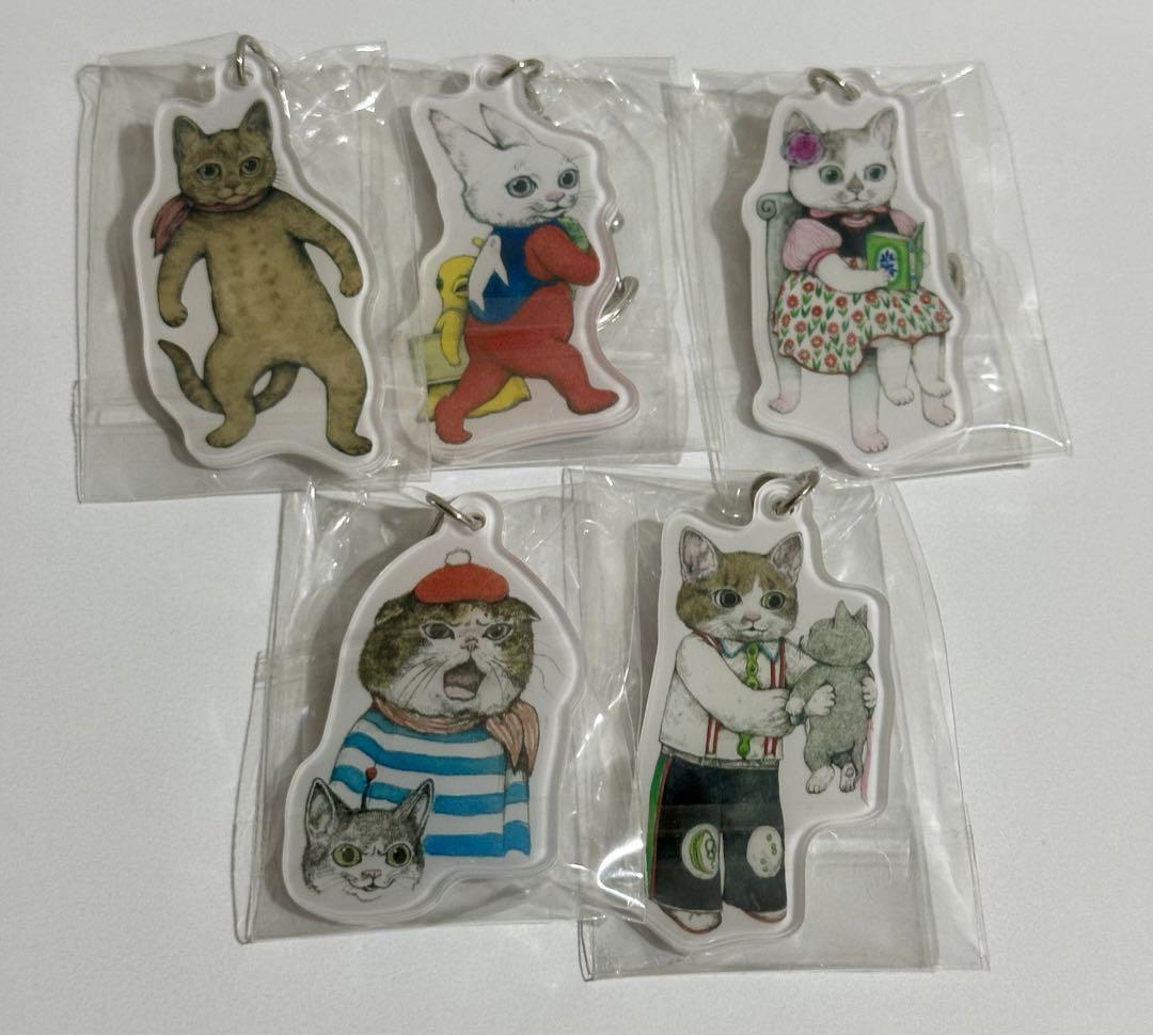 ★ヒグチユウコ　アクリルキーホルダー　コンプリート5点セット★未開封♪ ☆ヒグチユウコ アクリルキーホルダー コンプリート5点セット