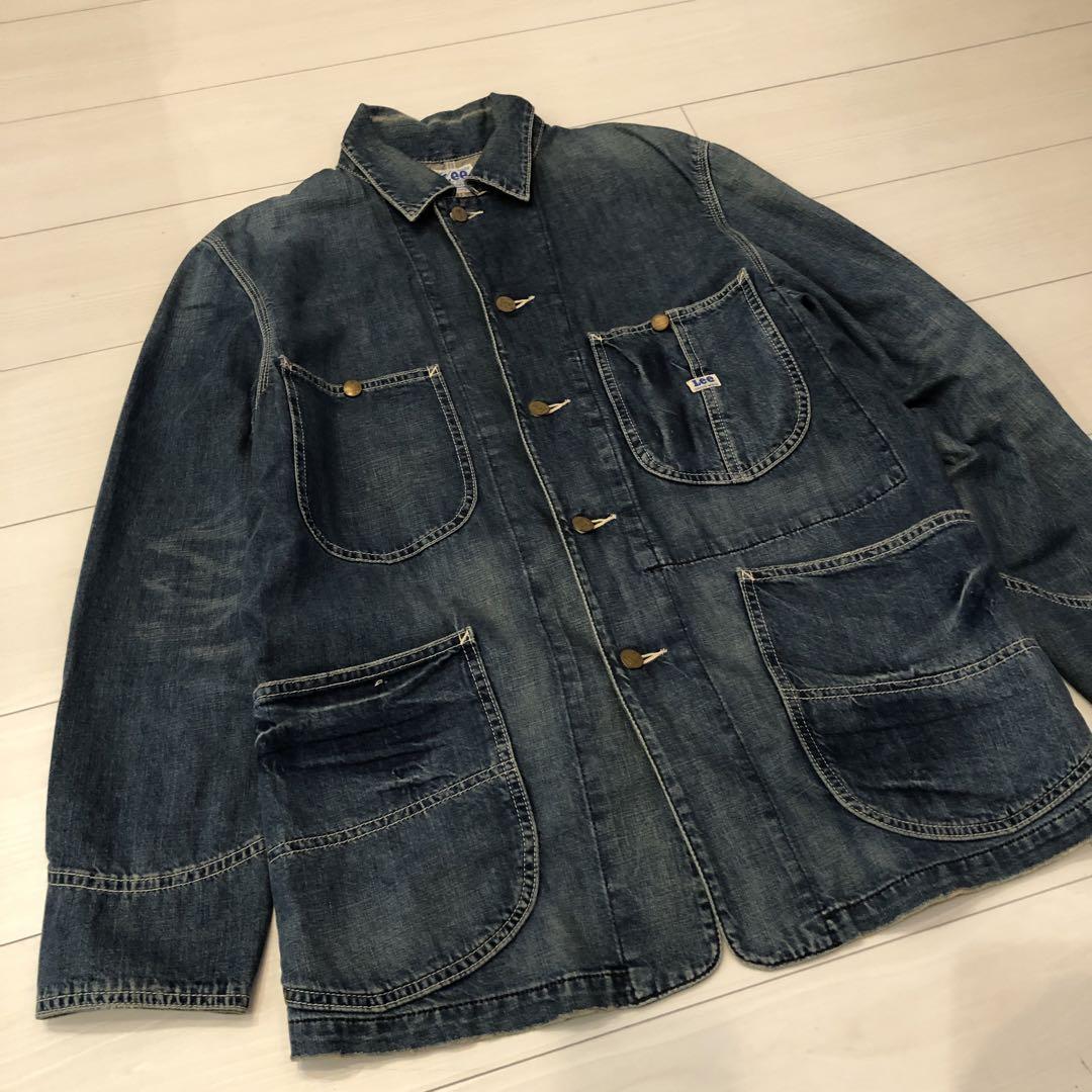 期間限定30％OFF! 60s ハウスタグ カバーオール Lee 復刻 濃紺 ヴィンテージ ジャケット・アウター