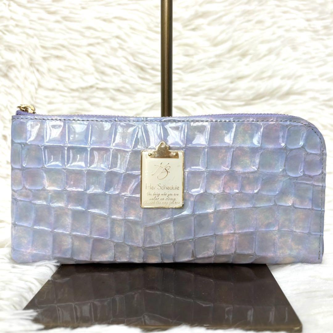 【極美品】HerSchedule　チェレットシリー　イブニングスターズ　長財布