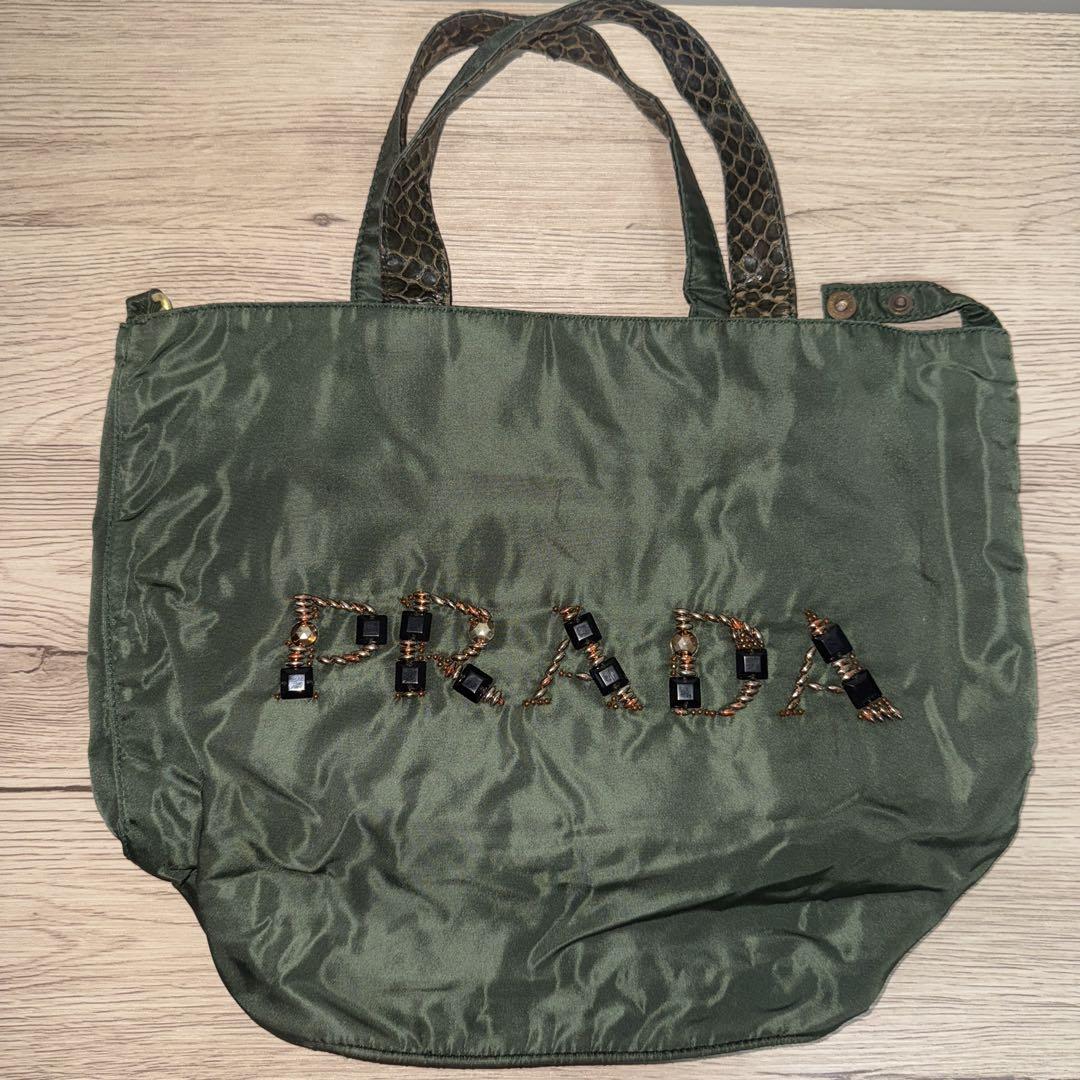 プラダPRADAナイロン　バッグ　手提げ