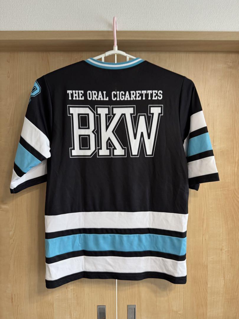 THE ORAL CIGARETTES BKW 野球シャツ Lサイズ THE ORAL CIGARETTES BKW!! ベースボールTシャツ L - メルカリ