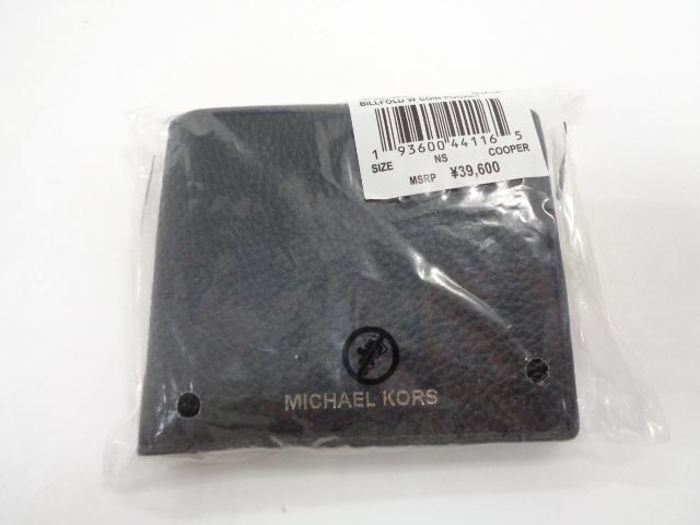 MICHAEL　KORS　二つ折り財布　メンズ　76-AM2311-85