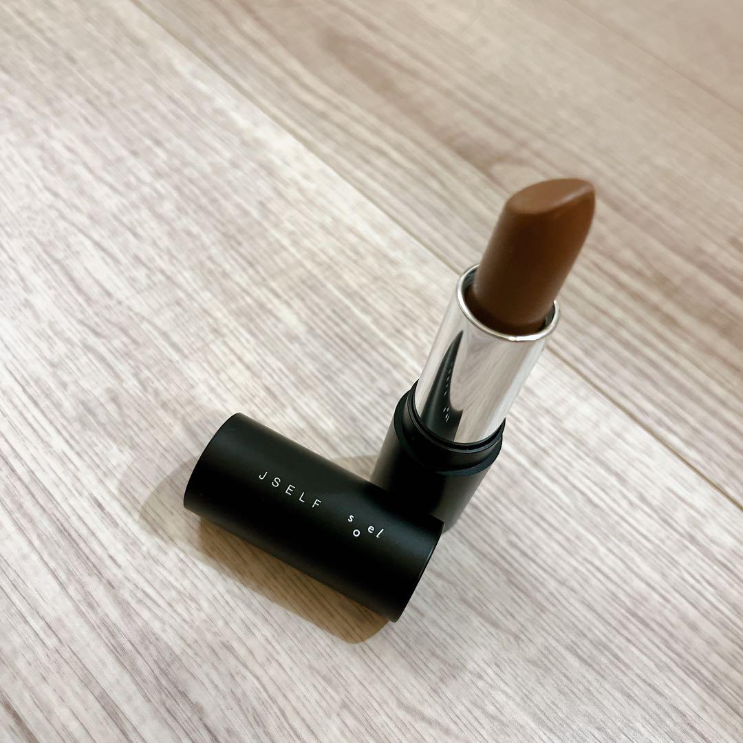 JSELF×soel LIPSTICK 002 レッド ベージュ JSELF×soel LIPSTICK 002