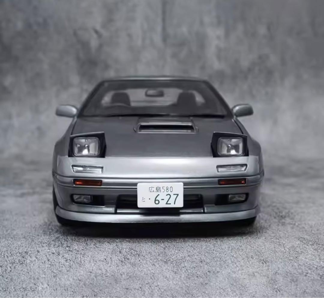Mazda FC RX-7 1/18スケール ミニカー グレー - メルカリ
