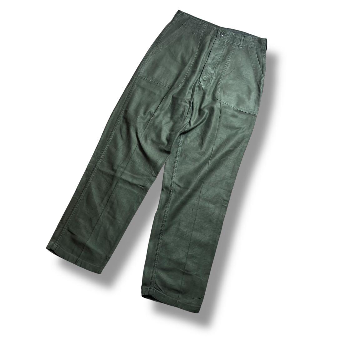 ④ 【32×31】70s U.S.ARMY OG107 Baker Pant