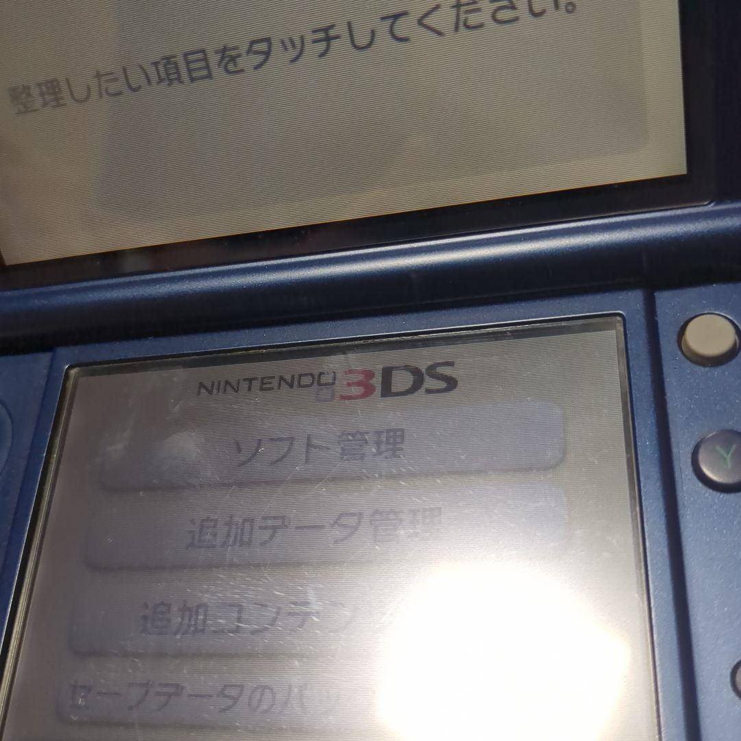 NEW ニンテンドー 3DS LL 本体 メタリックブルー 動作確認済み
