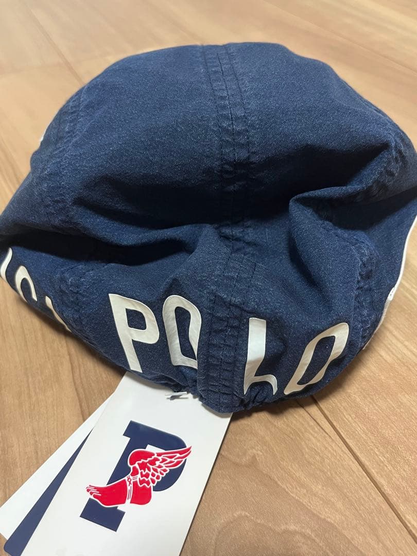 POLO 1992 stadium long bill cap indigo