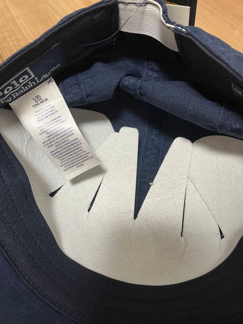 POLO 1992 stadium long bill cap indigo