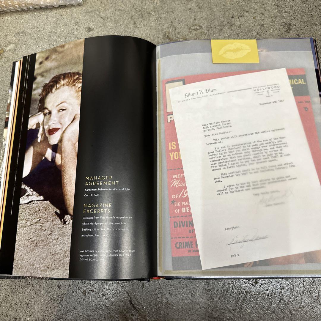 洋書 THE MARILYN MONROE book