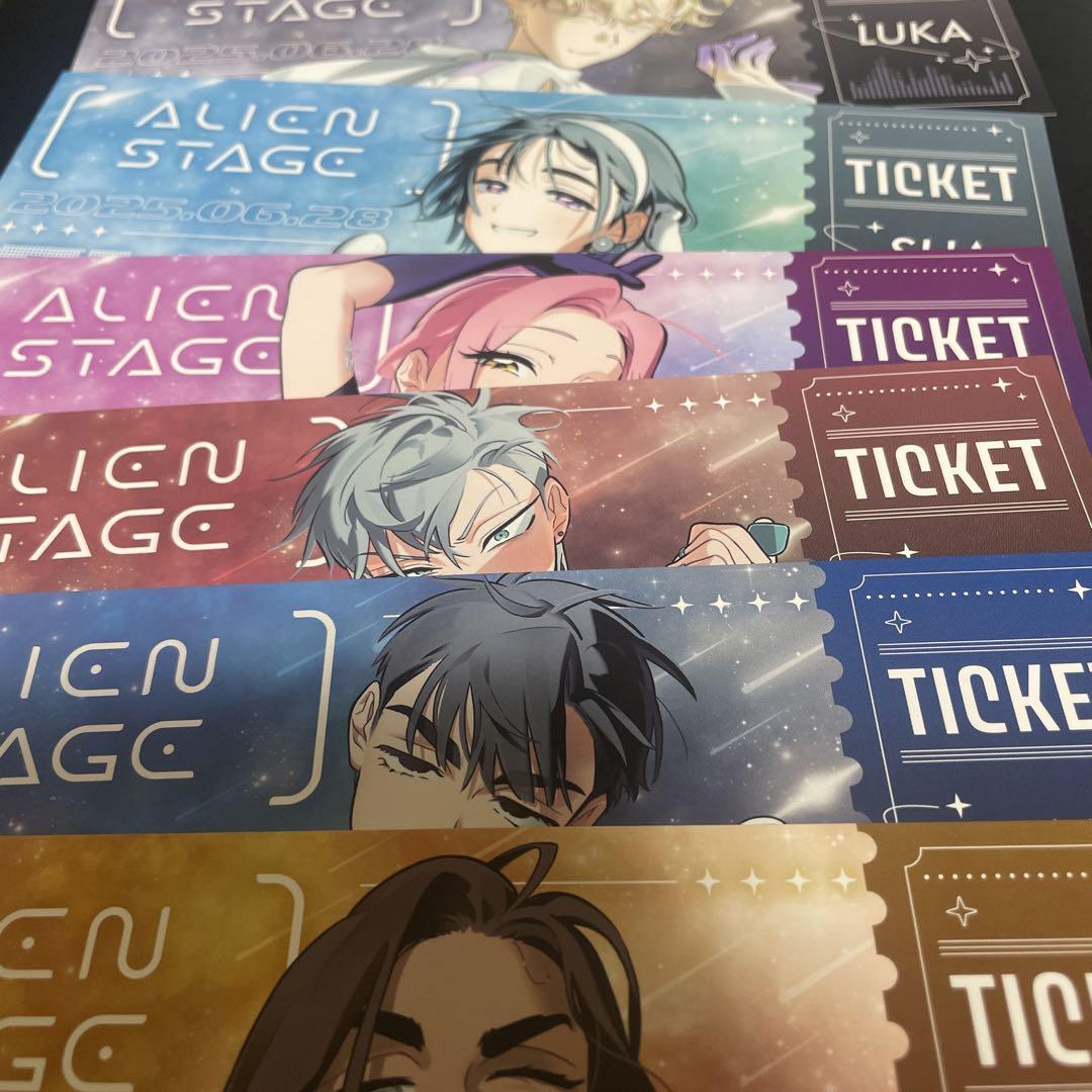 エイリアンステージ 特典 アニメイト チケット風カード