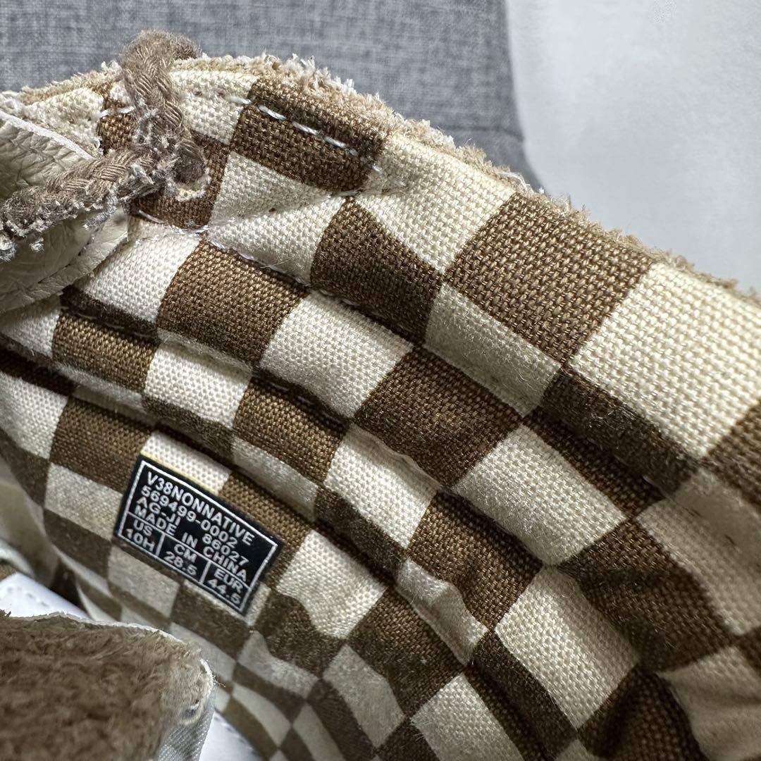 nonnative × Vans Sk8-Hi \"Beige\" 28cm