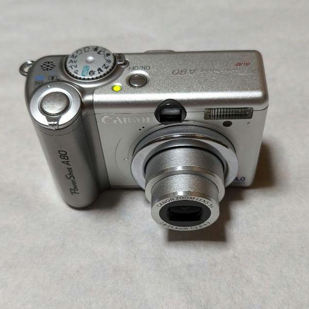 名機【極美品】Canon PowerShot A80 デジカメ 訳あり - メルカリ