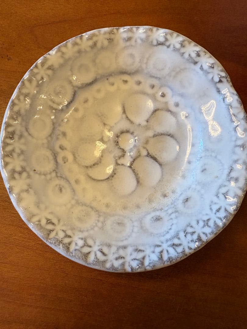 Aster de Villatte 小さなお皿達3点セット(1枚欠けあり)