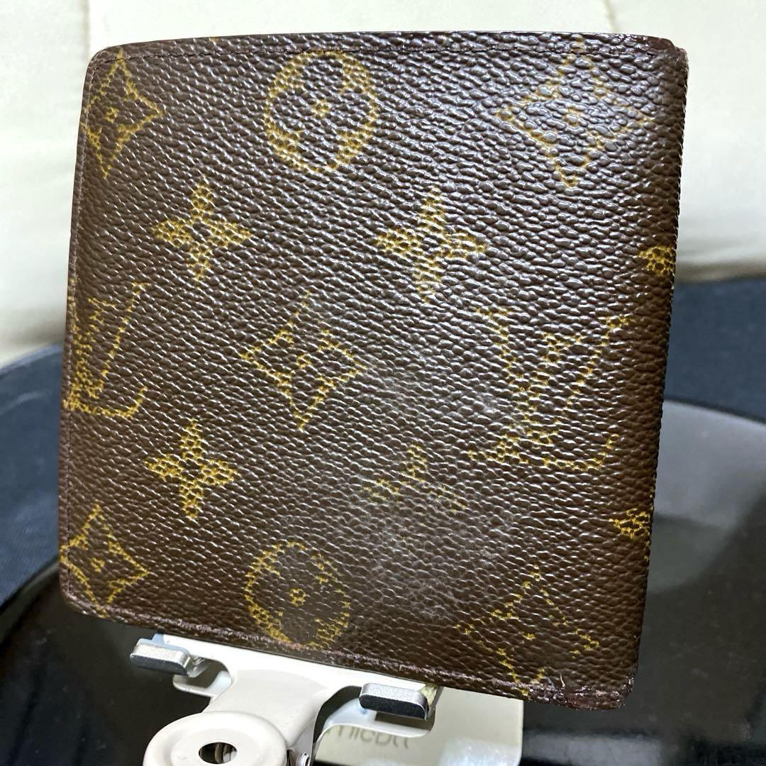 ③☆在庫SALE/良品☆モノグラム♪マルコ☆2つ折り財布★コインポケット有