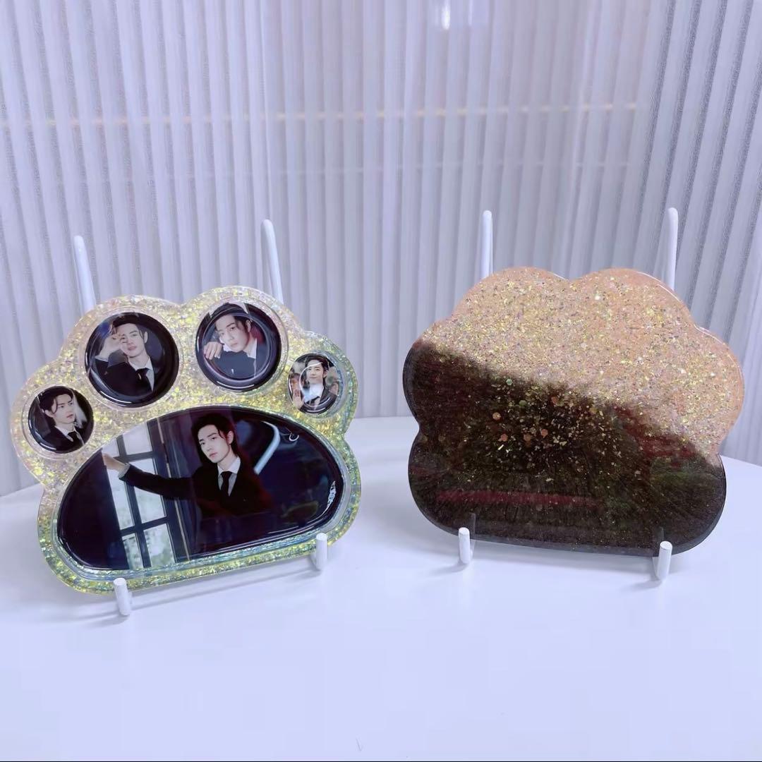 肖戦 ジャンボ猫の肉球置物 5点セット 1113