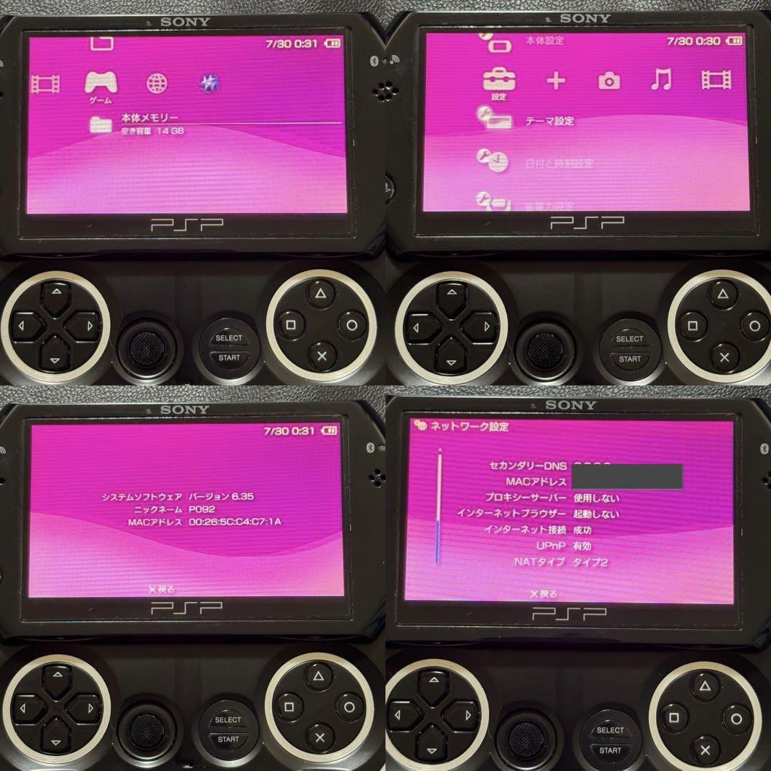 ☆動作確認済☆PSPgo PSP-N1000 PW 16G ピアノブラック - メルカリ