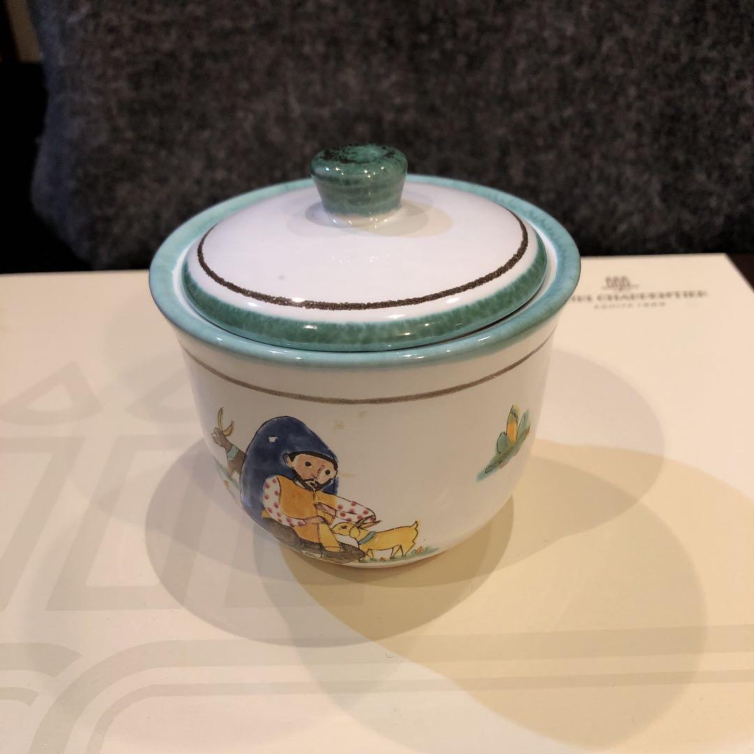 お値引き❗️イタリア製蓋付きポット