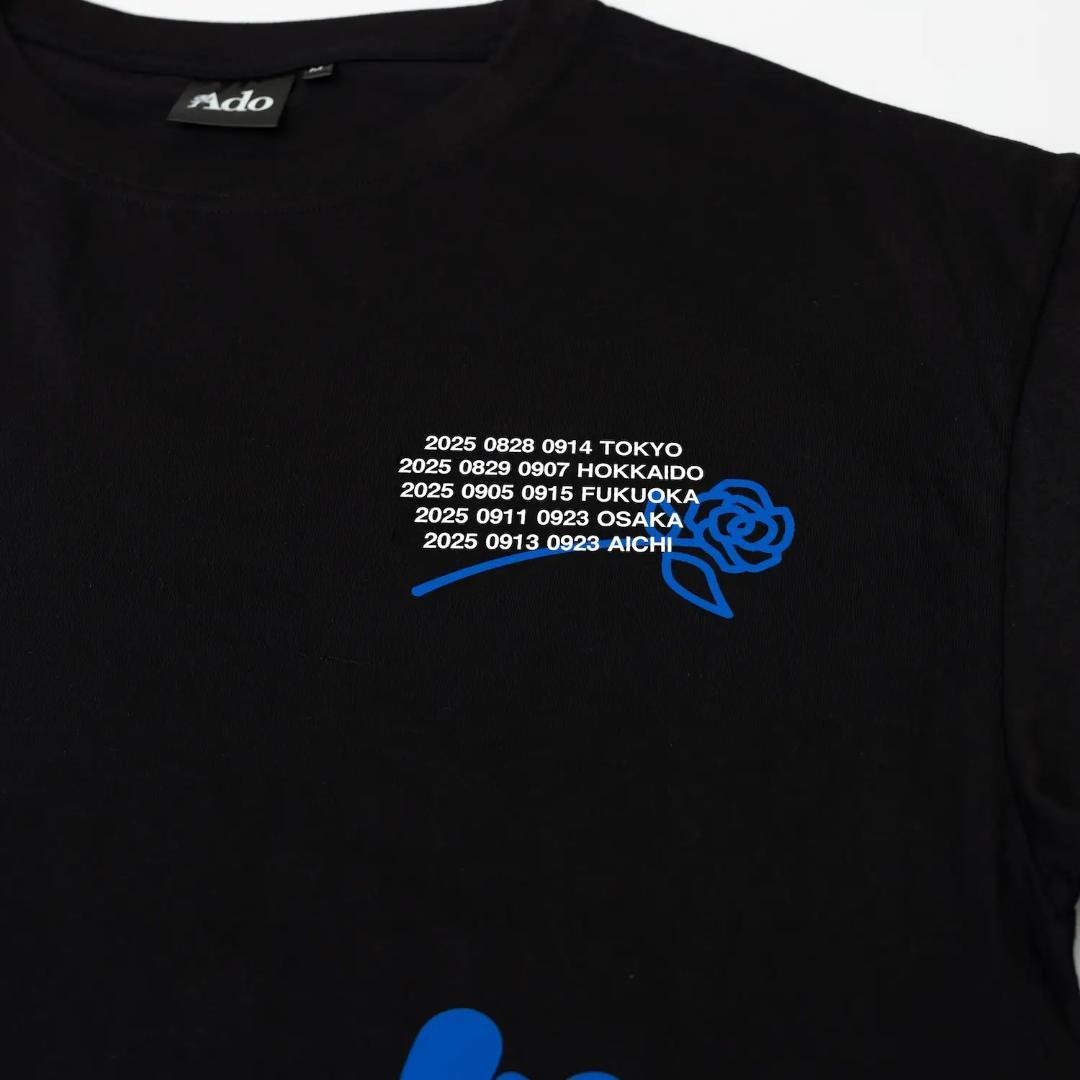 L_AdoタイポグラフィTシャツ大阪ver. 5th Anniv.