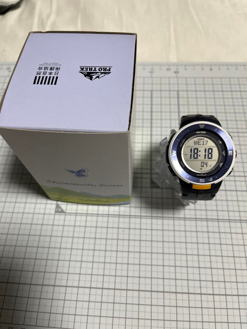 カシオ　プロトレック　パープルPRG-330SD-2JR メンズ　限定品 Amazon.co.jp: [カシオ]CASIO 腕時計 プロトレック日本自然協会