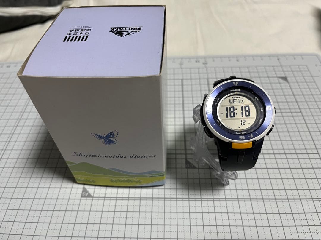 カシオ　プロトレック　パープルPRG-330SD-2JR メンズ　限定品 カシオ プロトレック パープルPRG-330SD-2JR メンズ 限定品